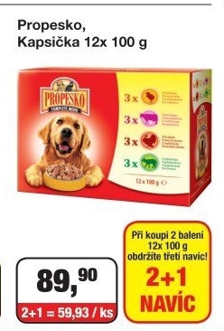 Kapsičky pro psy Propesko