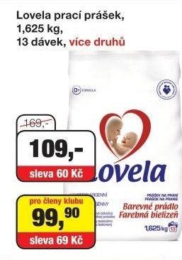 Prací prášek Lovela