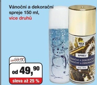 Sprej dekorační