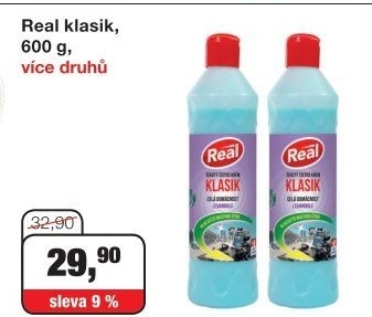 Čistič tekutý krém Classic Real