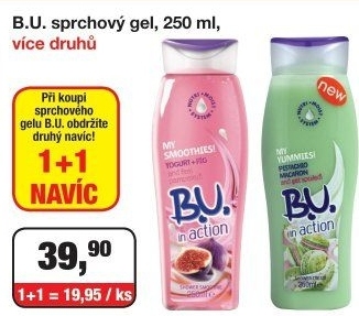 Sprchový gel B.U.