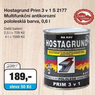 HOSTAGRUND PRIM 3V1