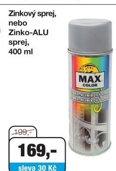 Zinko-hliníkový sprej Color Max