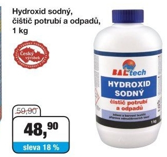 Hydroxid sodný Baltech