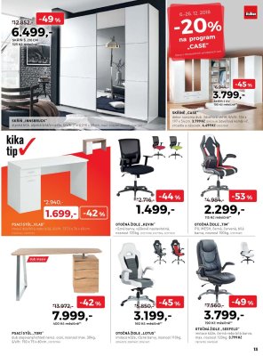 akční leták Kika nábytek 6.12.2018-26.12.2018