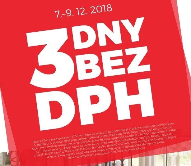 3 dny bez DPH