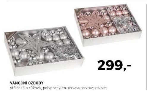 Vánoční ozdoby (box)