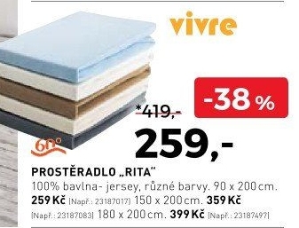 Prostěradlo Rita