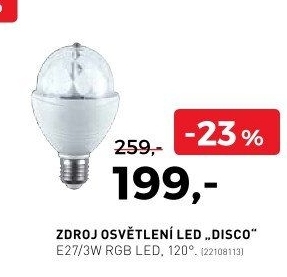Zdroj osvětlení LED Disco