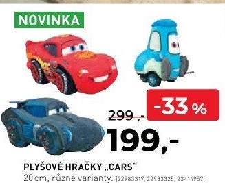 Plyšové hračky Cars