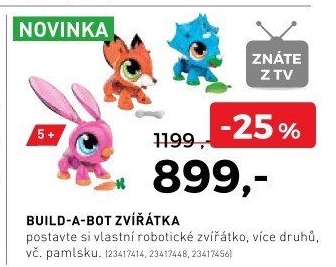 Build a bot zvířátka