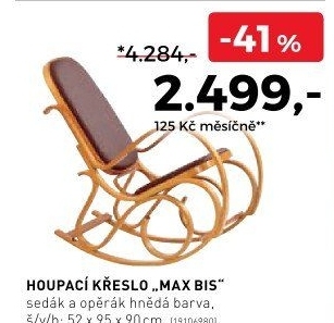 Houpací křeslo Max bis