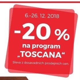 -20% na program Toscana