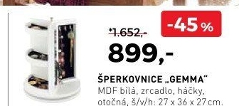 Šperkovnice Gemma