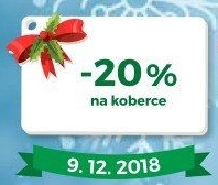 -20% na koberce