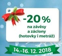 -20% na závěsy, záclony