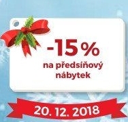 -15% na předsíňový nábytek