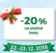 -20% na úložné boxy