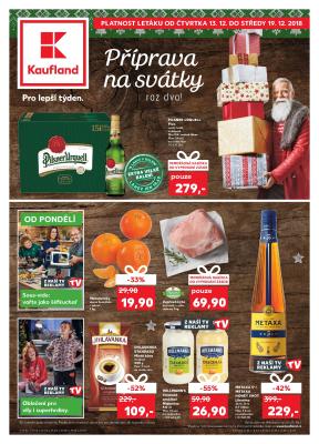 akční leták Kaufland 13.12.2018-19.12.2018