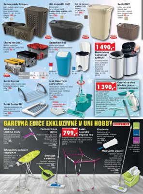 akční leták UNI HOBBY 13.12.2018-31.12.2018