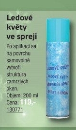 Sprej ledové květy
