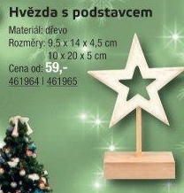 Vánoční dřevěné dekorace