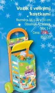 Stavebnice s vozíkem