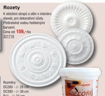 Stropní rozeta