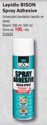 Lepidlo ve spreji Adhesive Bison