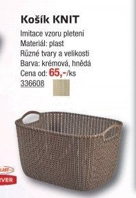 Košík Knit Curver