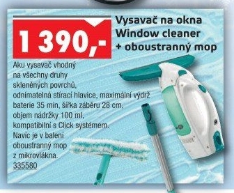 Vysavač na okna Window Cleaner Leifheit