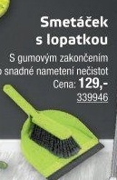 Smetáček s lopatkou Leifheit
