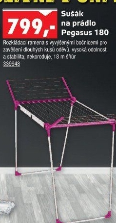 Sušák na prádlo PegasusLeifheit