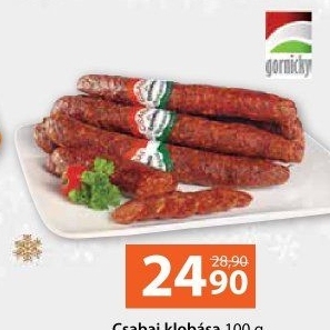 Čabajská klobása Csabai Csabahús