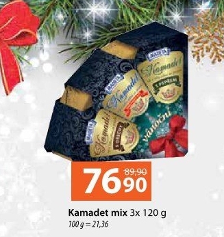 Sýr Kamadet mix Jihočeský Madeta