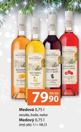Vinný nápoj ovocný Vinařství Annovino Lednice