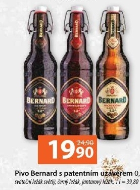 Pivo světlý ležák 12° SvátečníBernard