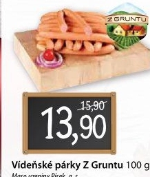 Párky vídeňské Z Gruntu