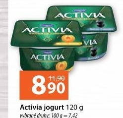 Jogurt ochucený Activia Danone