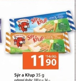 Sýr a křup Veselá kráva