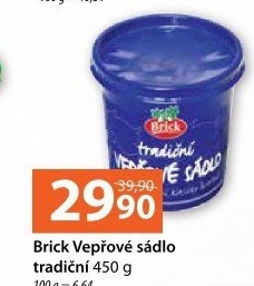 Sádlo vepřové tradiční Brick