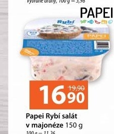Rybí salát v majonéze Lahůdky Papei