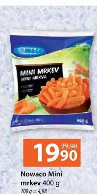 Mrkev mini mražená Nowaco