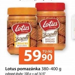 Karamelová pomazánka Lotus