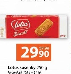 Sušenky karamelové Lotus