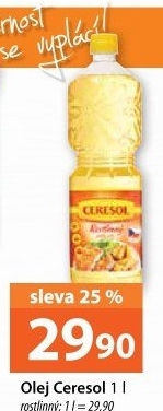 Olej rostlinný Ceresol