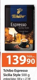 Zrnková káva Tchibo Espresso Sicilia style