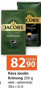 Mletá káva Jacobs Krönung