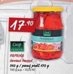 Paprika červená Coop Premium