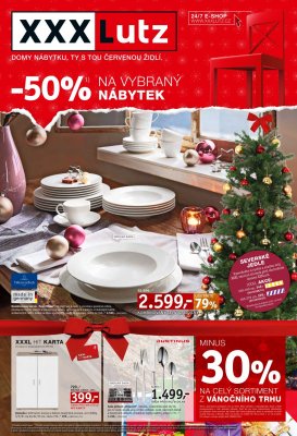 akční leták XXXLutz 3.12.2018-23.12.2018